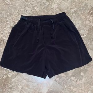 Black lulu lemon shorts